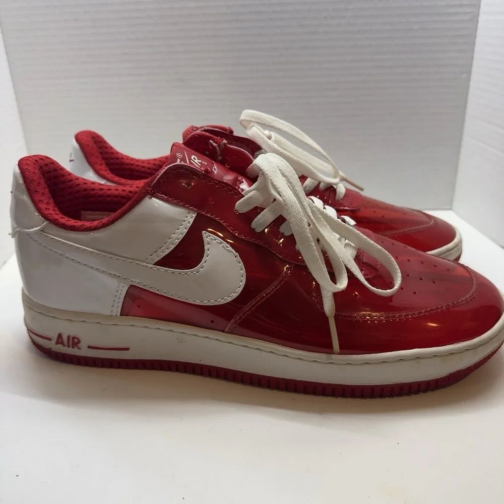 Nike Air Force 1 Premium Low Fantastic 4‎ Invisible MEN'S 13  HTF Rare Red White